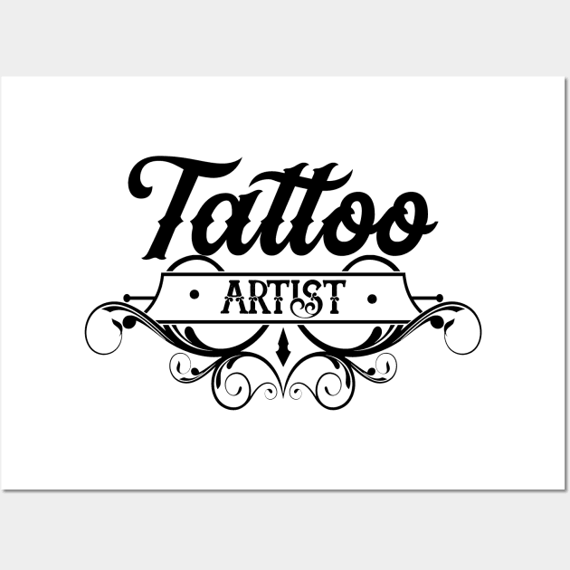 Tattoo Artist Wall Art by dr3shirts